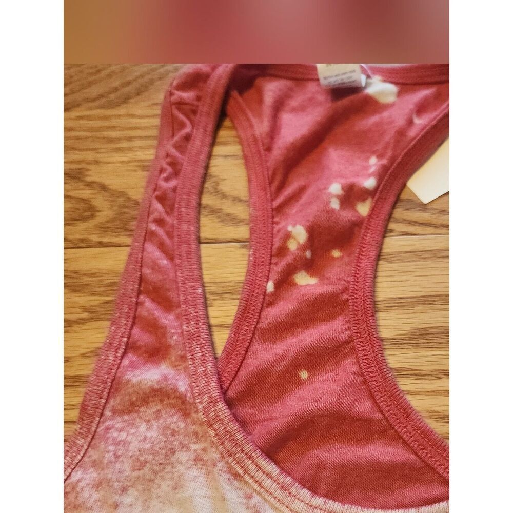 E22 Chick-fil-A Peace Love Graphic Tank Top - Coral & White - Picture 5 of 13